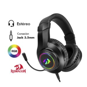 audifono gamer redragon hylas h260rgb negro cod 7634