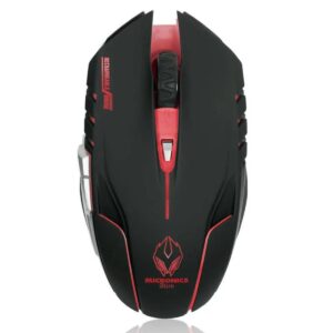 MOUSE GAMER INALAMBRICO MICRONICS ALIEN NEGRO COD 800