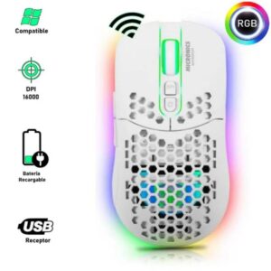 MOUSE GAMER MICRONICS WARRIOR USB WHITE MIC-GM827W COD 207