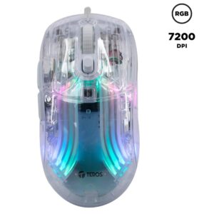 MOUSE GAMER TEROS USB RGB TE-TE-1216G COD 7821