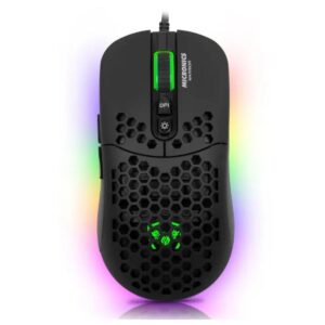 MOUSE GAMER USB MICRONICS WARRIOR MIC-GM827 NEGRO COD 7708