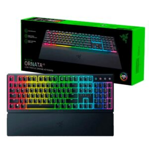 TECLADO RAZER ORNATA V2 MECHA-MEMBRANE CHROMA BLACK RZ03 COD 7567