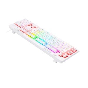 TECLADO REDRAGON SHIVA K512W-RGB-SP BLANCO COD 7487