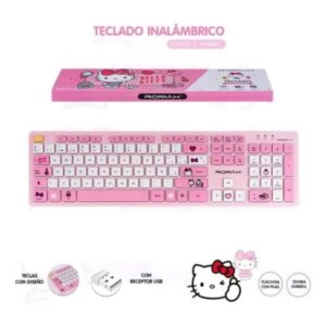 TECLADO ROMAX HELLO KITTY USB COD 7825